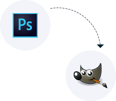Замена Adobe Photoshop на GIMP